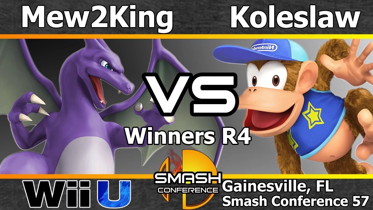 COG MVG|Mew2King (Cloud & Charizard) vs. Koleslaw (Diddy) - Winners R4 - SC57