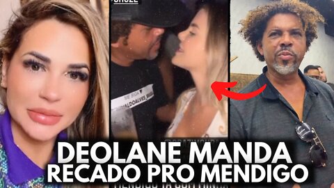 DRA. DEOLANE BEZERRA MANDA RECADO PRO MENDIGO APÓS ELE BEIJAR INFLUENCIADORA