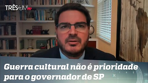 Rodrigo Constantino: Tarcísio tem muitos méritos mas não é nem nunca foi de direita