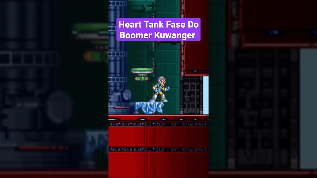 Como Pegar o Heart Tank na fase do Boomer Kuwanger - Mega Man X - Snes