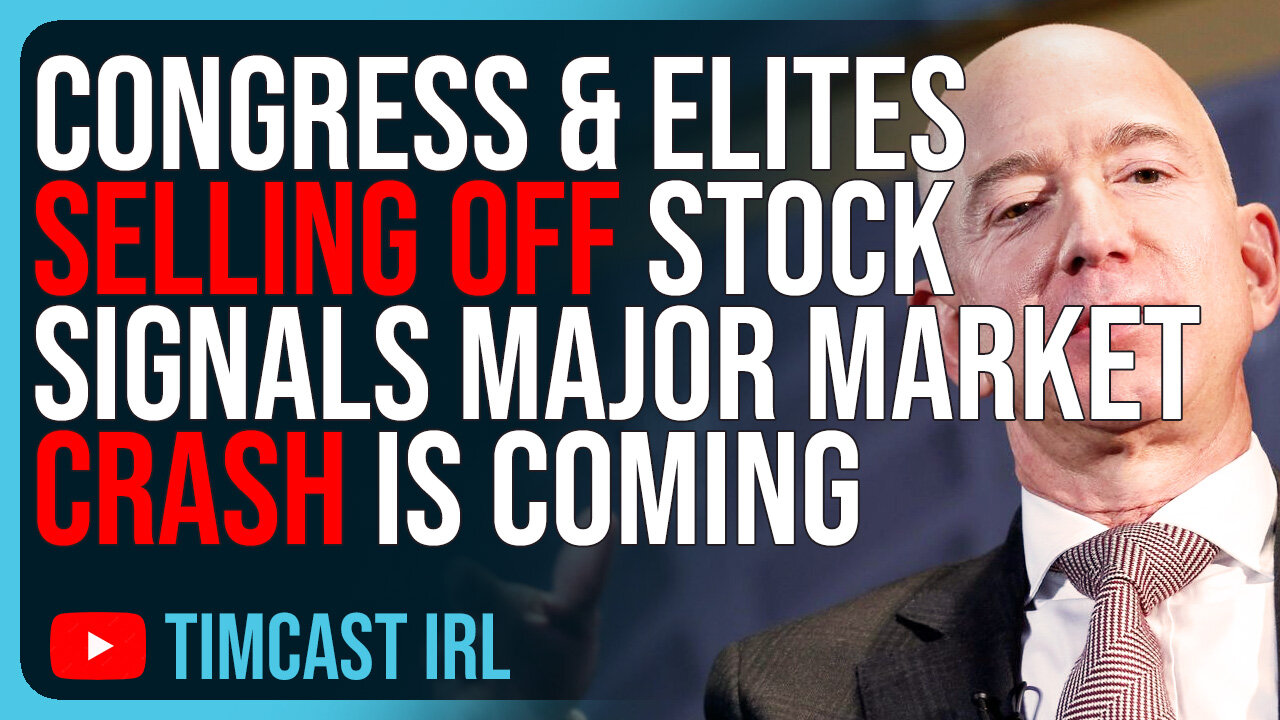 Congress & Elites Selling Off Stock Signals MAJOR MARKET CRASH Is Coming, Get Ready 2024