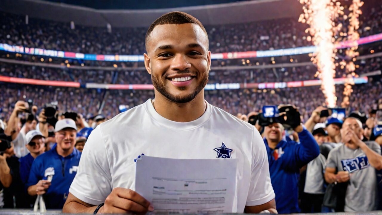 Dak Prescott and Cowboys Finalize Four-Year, $240 Million Contract Extension Before Season Opener