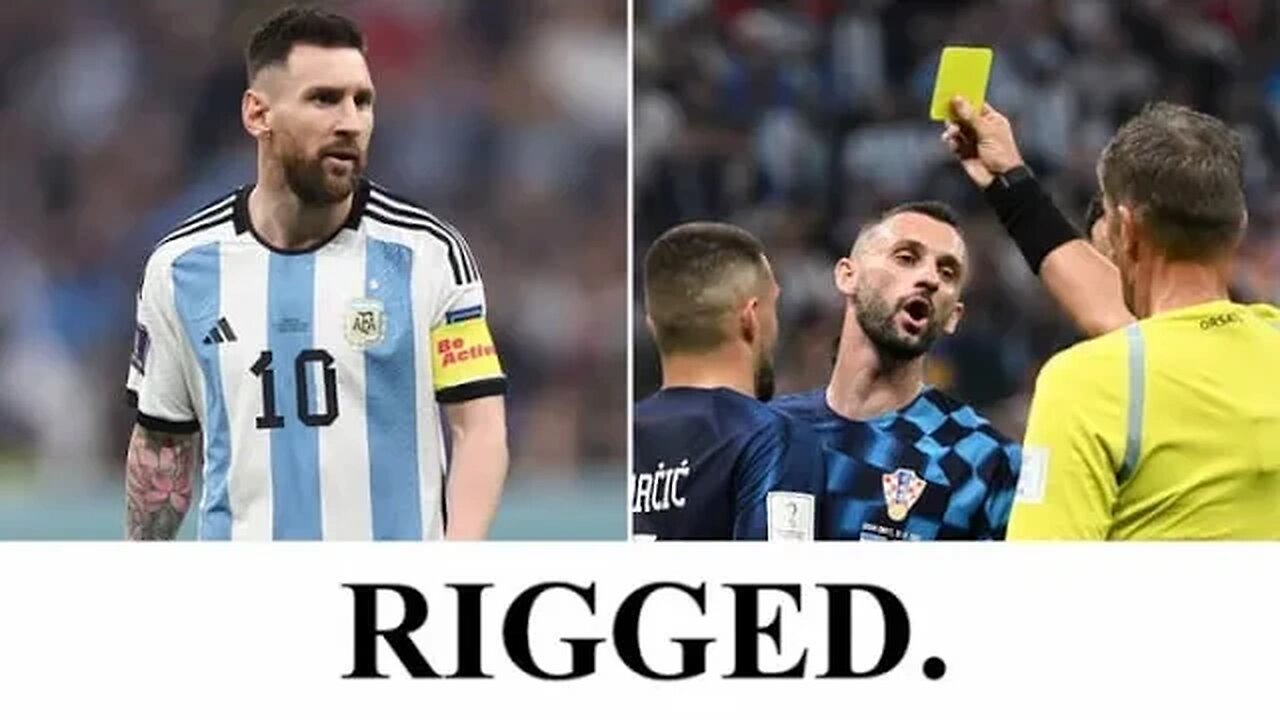 Is the World Cup Rigged? #rigged #fifaworldcup #fifaworldcupqatar2022 #argentina #croatia #argcro