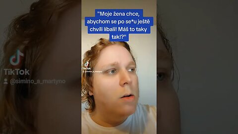 Řekl jsem KÁMOŠOVI, že moje ŽENA chce, abychom se po SE*U ještě LÍBALI! NEUVĚŘÍŠ, jak ZAREAGOVAL!#cz
