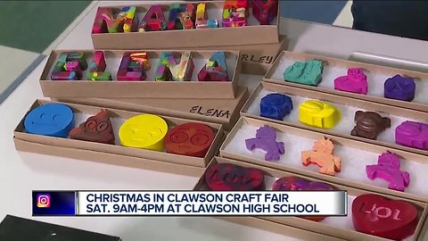 Christmas in Clawson Craft Fair at Clawson High School this weekend