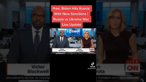 Pres. Biden HITS RUSSIA WITH NEW SANCTIONS #shorts