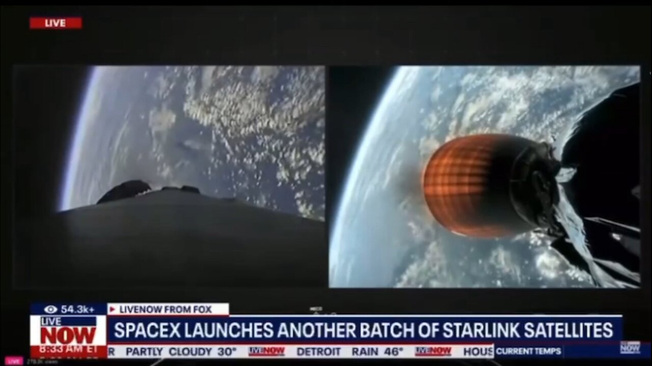 Elon Musk launches 🚀 another Starlink satellite 🛰️ into space