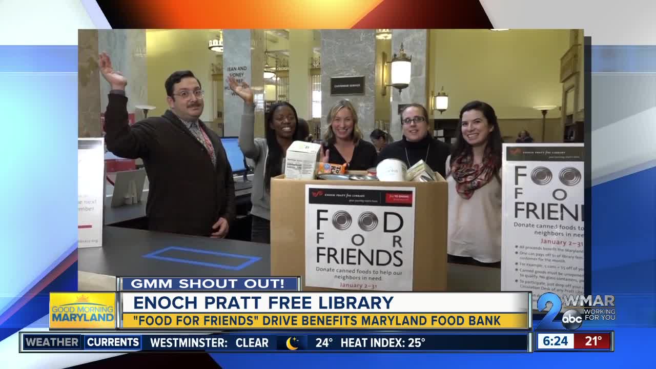 Good Morning from the Enoch Pratt Free Library!