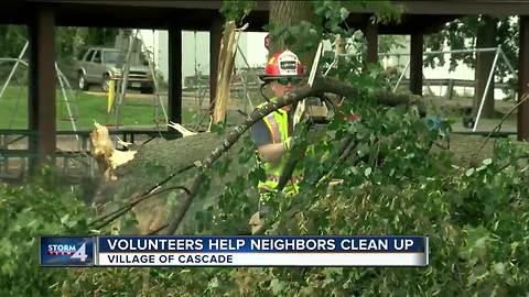 Storms knock down hundreds of trees in Cascade