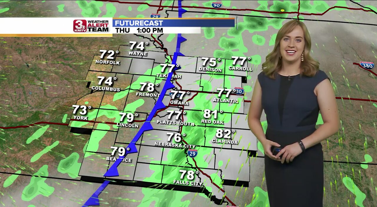 Audra's Afternoon Forecast