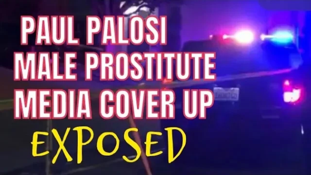 Pelosi Male Prostitute EXPOSED