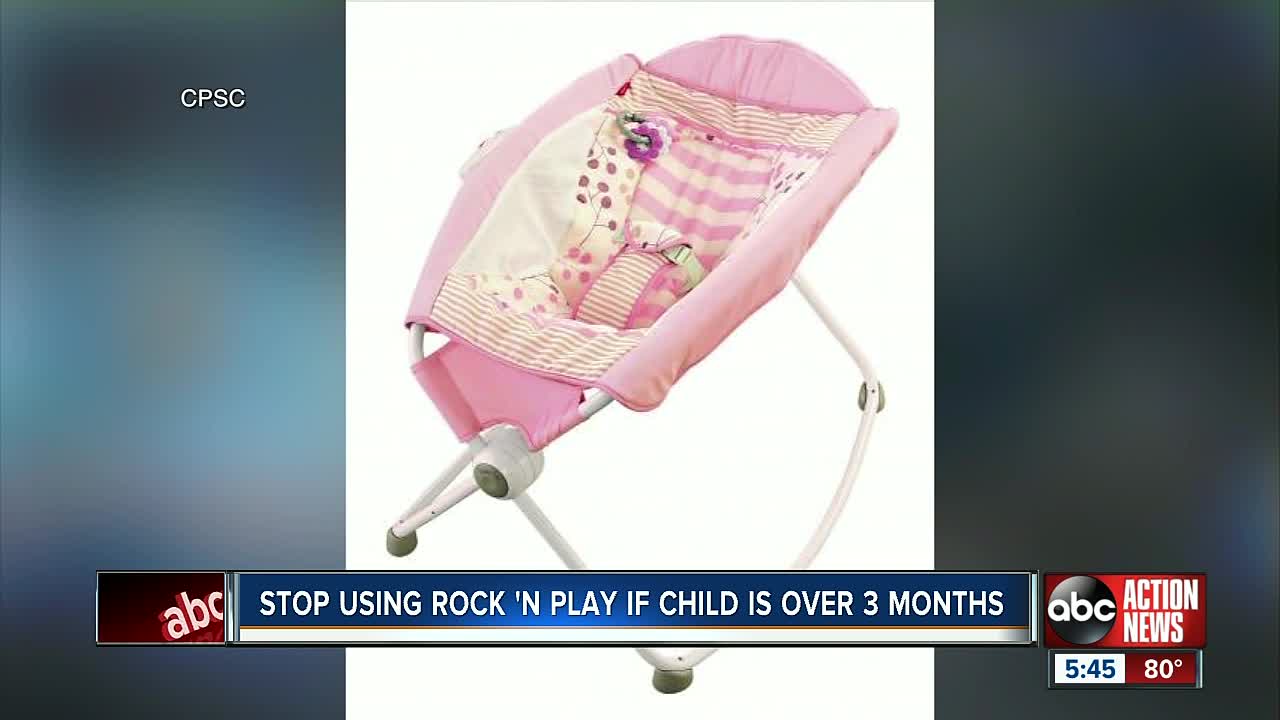 Warning to parents with Fisher-Price Rock 'n Play after reports of infant deaths