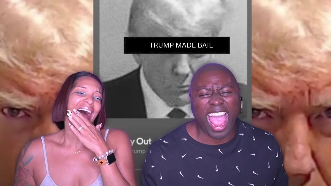 Donald Trump RAPS About BEING On BAIL | Donald Trump - First Day Out | REACTION