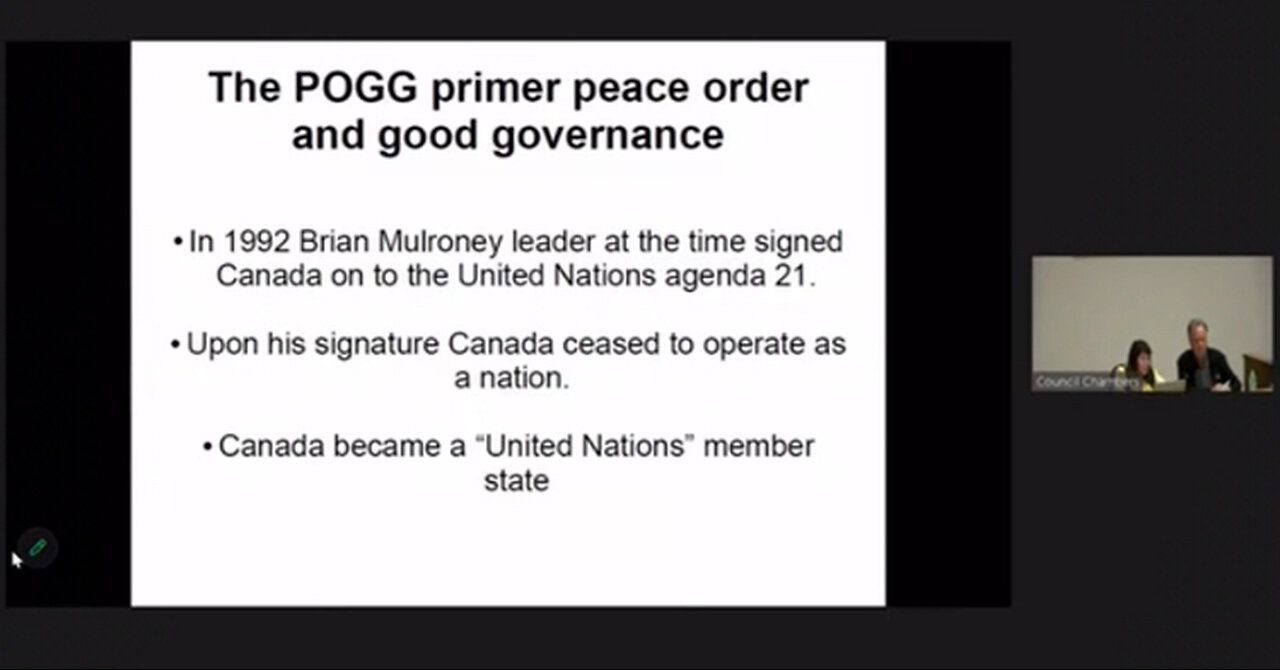 Has Wilmot Township been taken over by the UN?