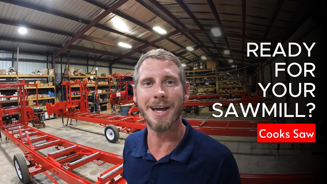 Are You Ready For Your Sawmill? Production Is Ramping Up!