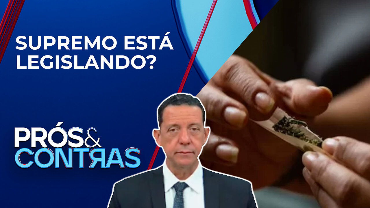 Trindade analisa julgamento do STF sobre porte de drogas | PRÓS E CONTRAS