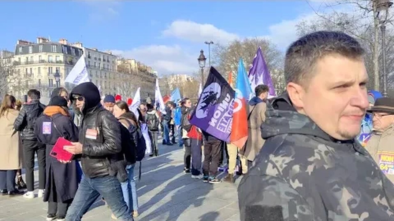 Avant l'heure - "Marche pour nos Retraites" de la Jeunesse à Bastille- Samedi 21 janv. 23