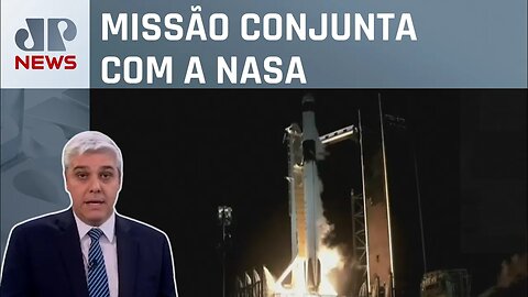 SpaceX leva mais 4 tripulantes para Estação Espacial Internacional; Marcelo Favalli analisa