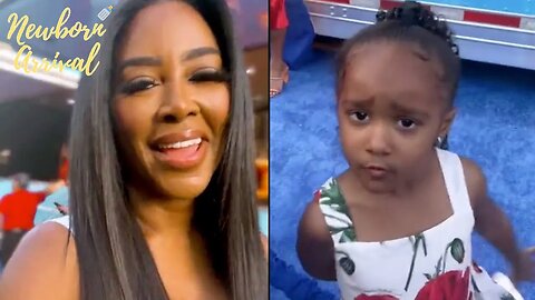 Kenya Moore Takes Daughter Brooklyn To The Little Mermaid Premiere! 🧜🏽‍♀️