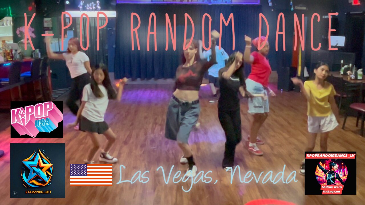 KPop Random Dance Play Las Vegas Starz Cafe Round 2