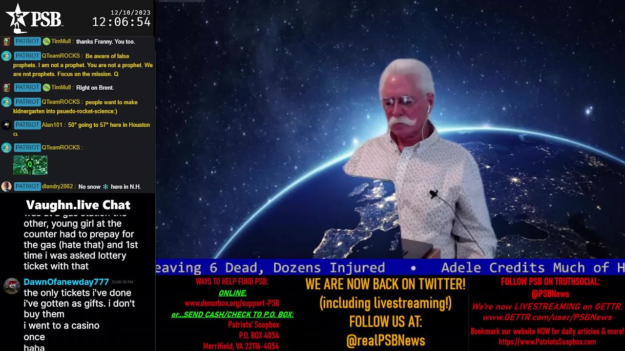 2023-12-10 12:00 EST - Sunday w/ Thumper