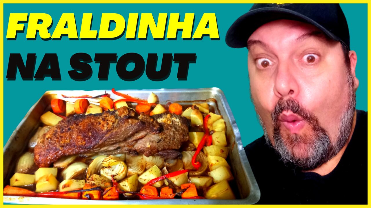 Fraldinha na Stout - Receita com Cerveja