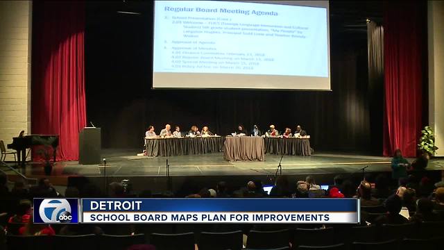 Detroit school board maps plans for improvement after ranking worst in nation