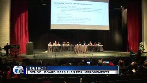 Detroit school board maps plans for improvement after ranking worst in nation