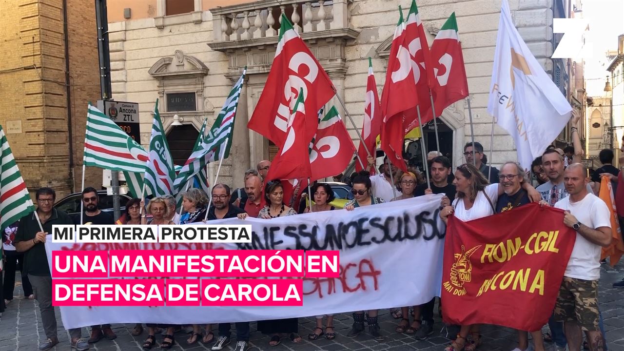 Mi primera protesta: Manifestación en defensa de la capitana Carola