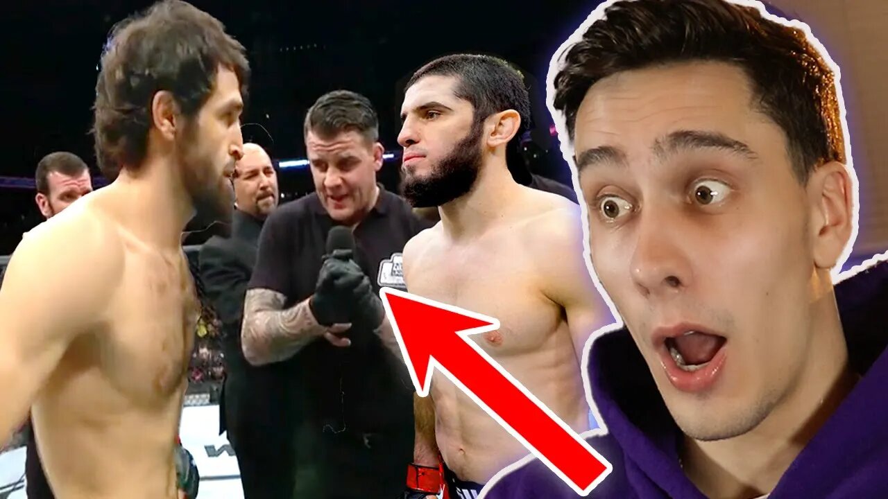 Reacting to Islam Makhachev Vs Zabit Magomedsharipov (old fight)