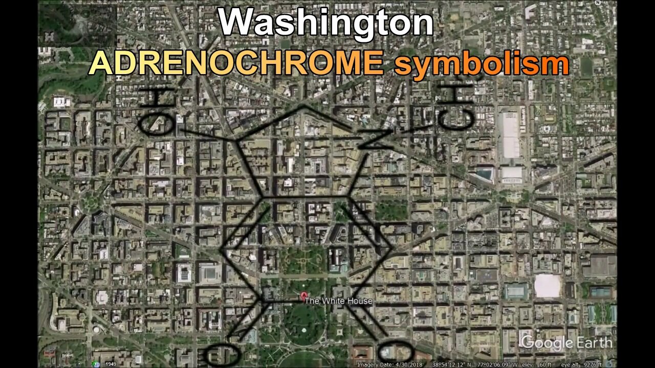 Washington - Adrenochrome Symbolism