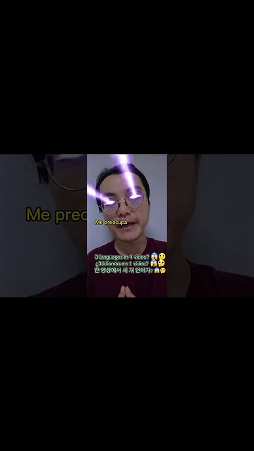 3 languages in 1 video? 😱🤔¿3 idiomas en 1 video? 😱🤔한 영상에서 세 개 언어가? 😱🤔
