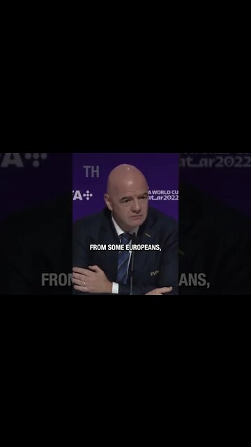 FIFA President apologizes for 3,000 years of Europeans