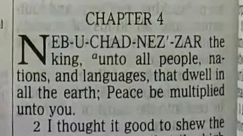 Daniel: Chapters 04-06