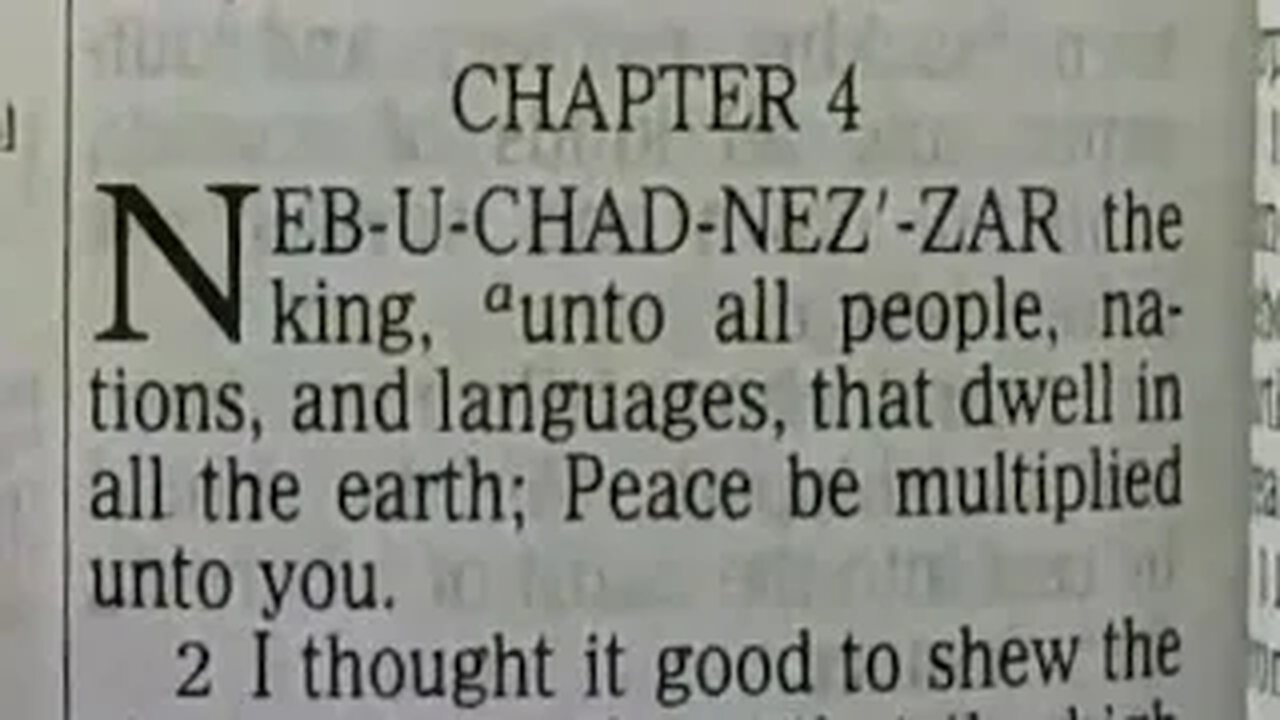 Daniel: Chapters 04-06