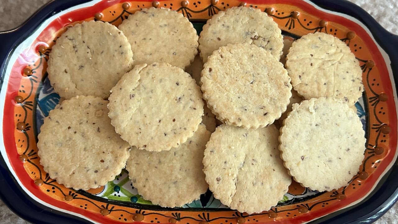 Almond Flour Crackers