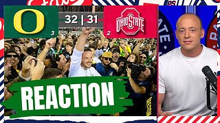 Oregon KNOCKS OFF Ohio State 32-31 - Josh Pate Reaction