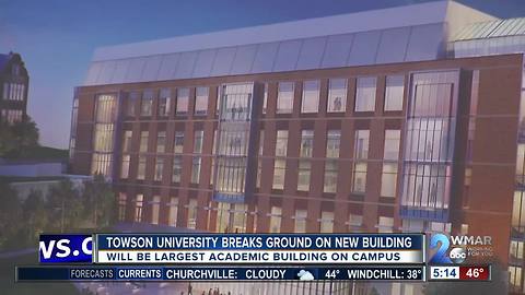 Towson University breaks ground on new science complex