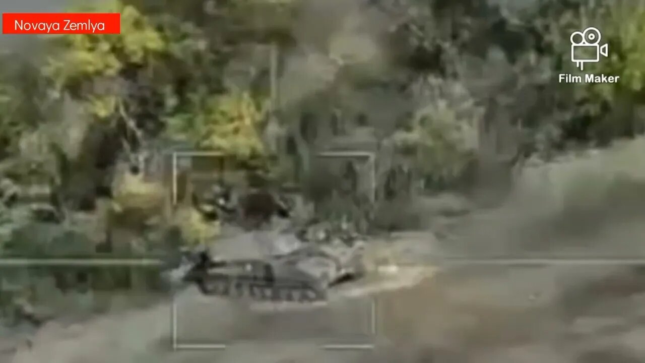 The destruction of US-made M109 Paladin SPH by Russian Lancet kamikaze drone in Ukraine