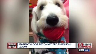 Patient & Dog Reconnected Through Zoom