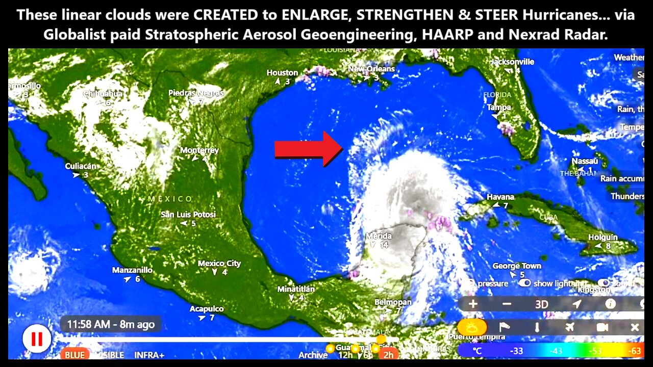 WEF Globalist Create Monster Storms with Stratospheric Aerosol Geoengineering, HAARP & Nexrad!