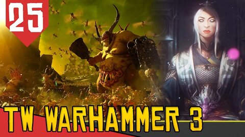 (Re)Volta ao REINO DE NURGLE - Total War Warhammer 3 Cathay #25 [Gameplay Português PT-BR]