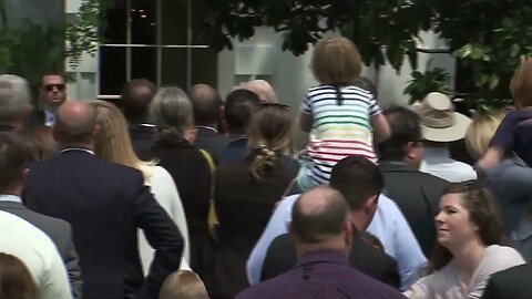 Joe Biden Tells Group Of Kids "I'm Getting Myself In Trouble Here" For Taking A Few More Questions