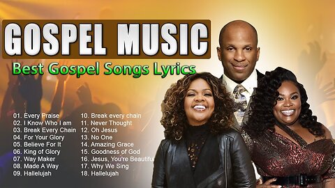 Black Gospel Songs Lyrics 🙏Top Praise and Worship Songs Of All Time 🙏CECE WINANS - TASHA COBBS