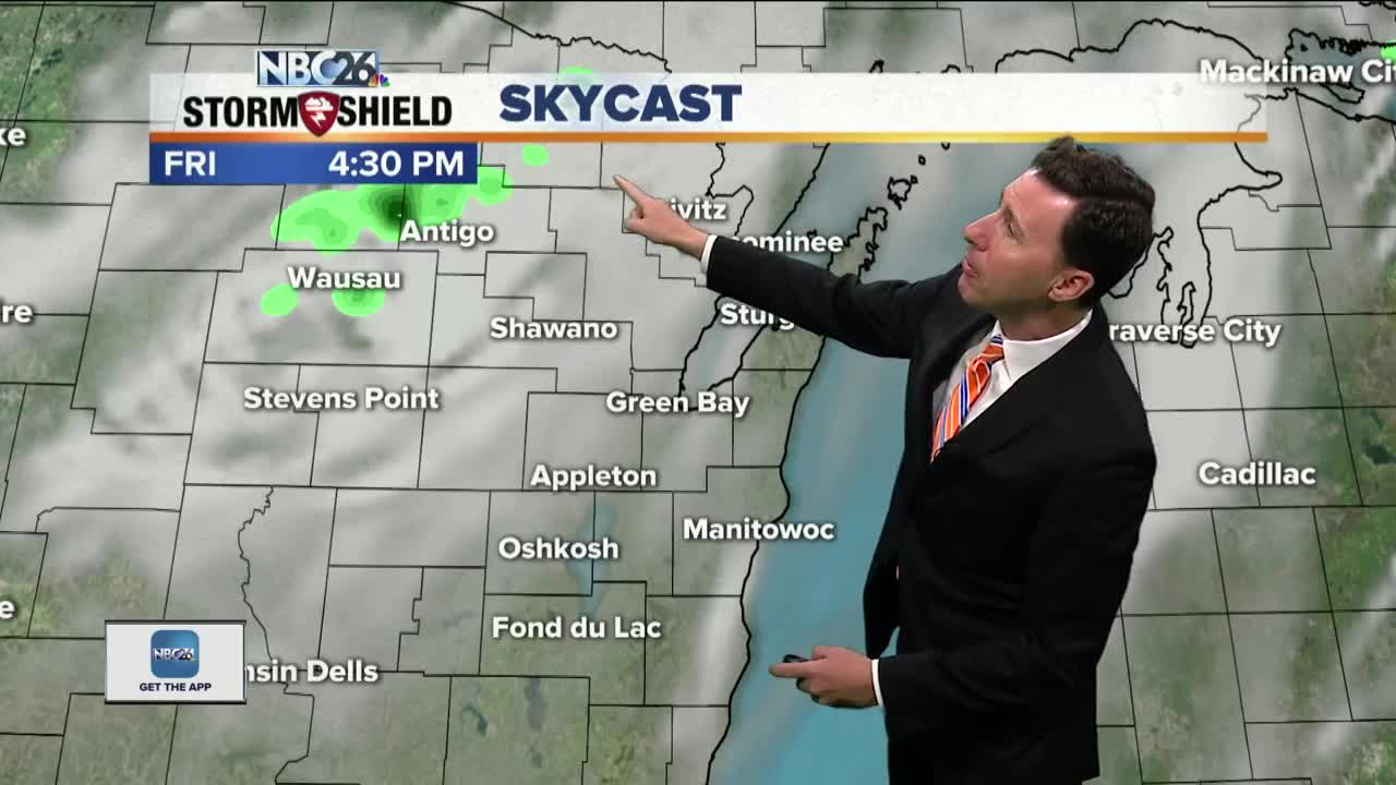 Michael Fish's NBC26 weather forecast