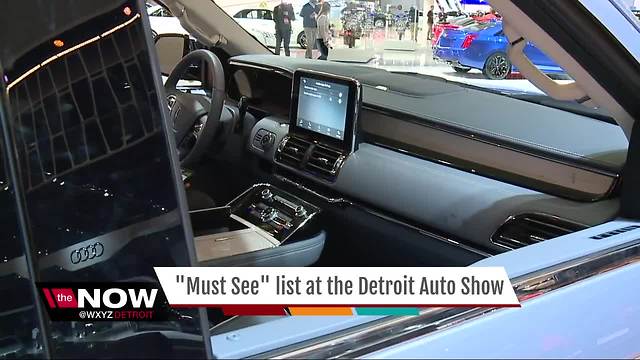 Must See list at Detroit auto show