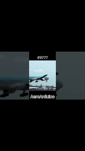 Worst Landing Ever Seen Korean Air #B777 #Aviation #Flying #AeroArduino