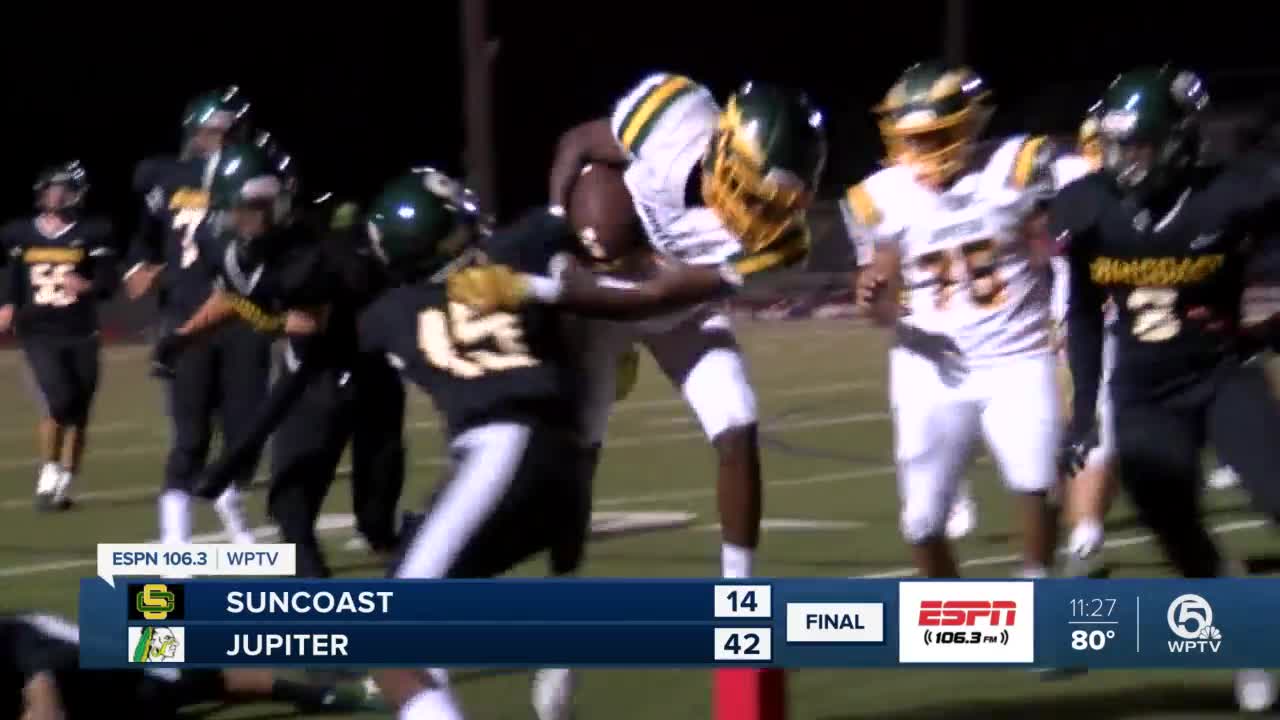 Jupiter defeats Suncoast to improve to 2-0