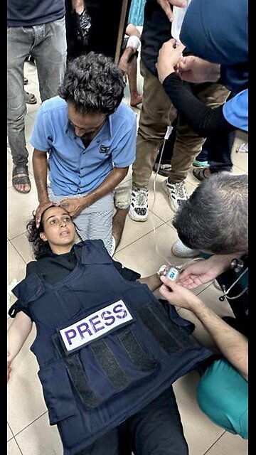 Israel shot Palestinian journalist Salma Al Qadoumi directly in the back in Gaza.