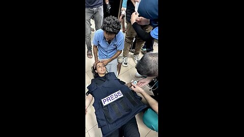 Israel shot Palestinian journalist Salma Al Qadoumi directly in the back in Gaza.